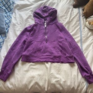 Lululemon Purple Scuba Hoodie